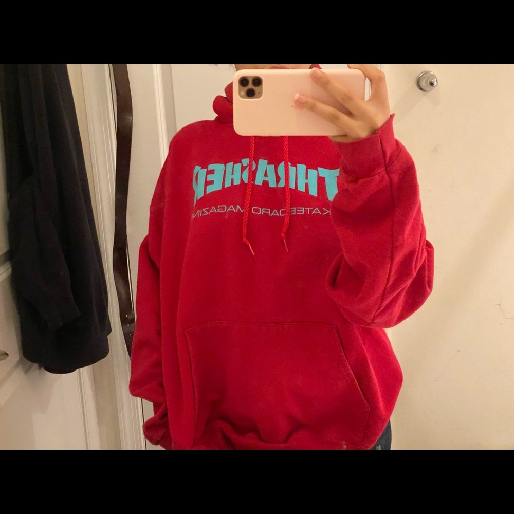 Oversized thrasher hoodie